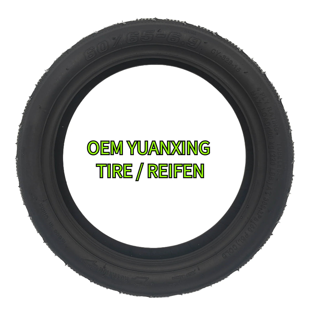 60/65-6.9 Ninebot Max G2 Hinterrad Reifen Tubeless mit Gel