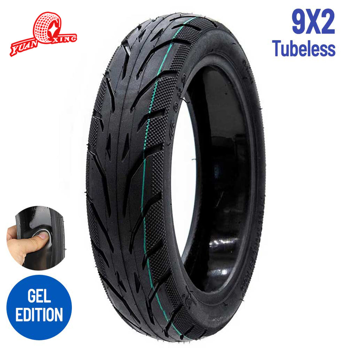 9×2-6.1 Reifen mit Gel [Yuanxing]