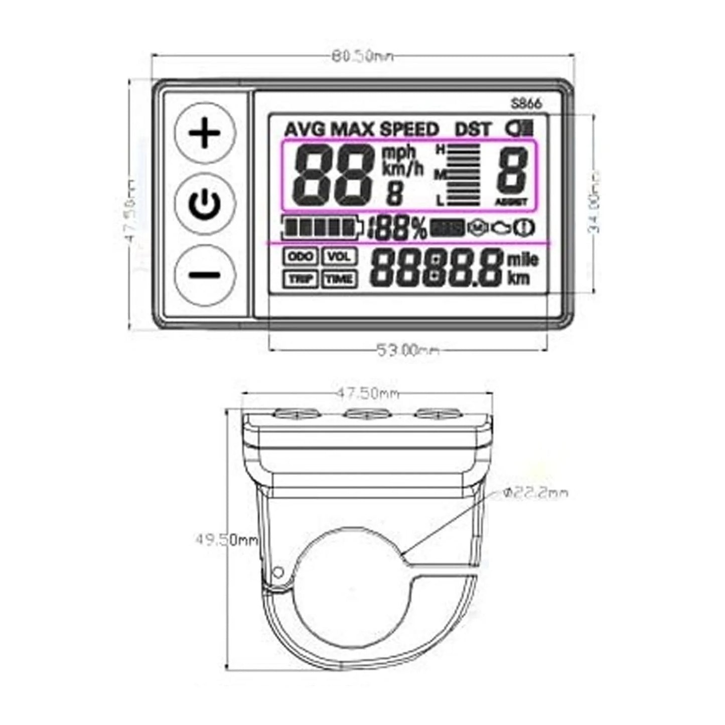 Doc Green Falcon 2 Display S866