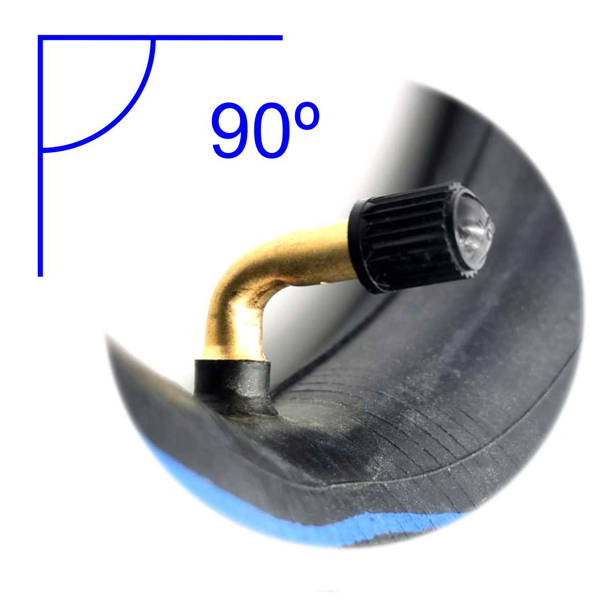 10×2,125 Schlauch 90°
