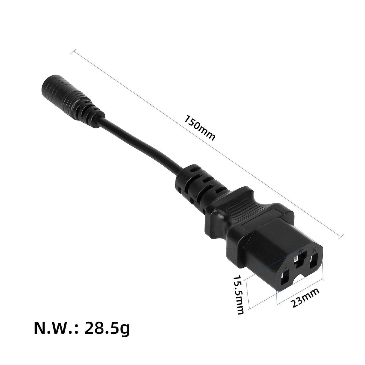 Adapter kabel für DC2.1 für 3 Pin