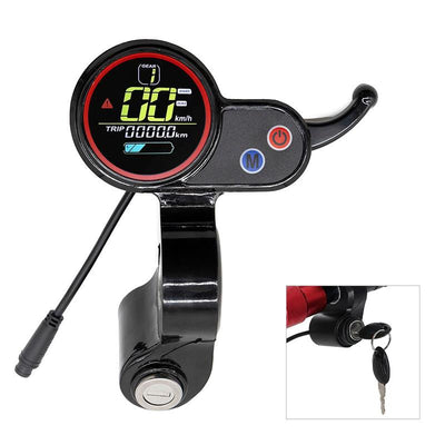 Hitway H5 Display mit Gashebel
