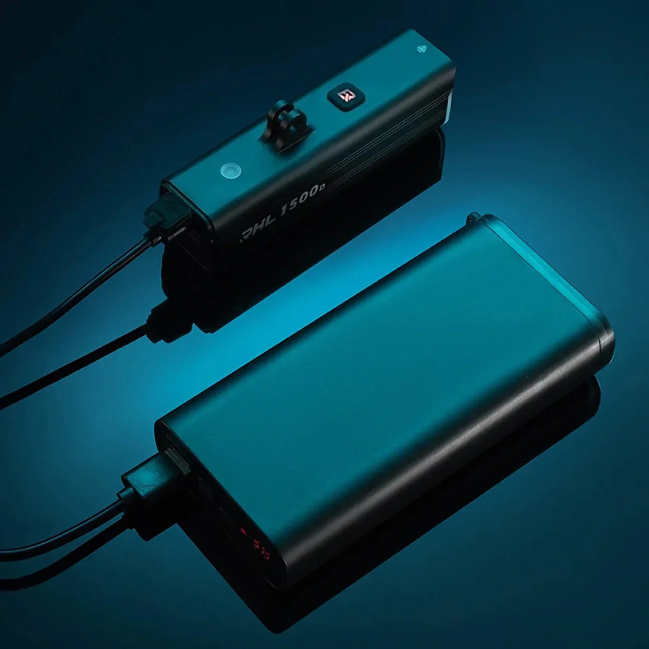 Rockbros RHL1550 Fahrrad-Frontlicht 5000 mAh 1500 lm IPX6 – Schwarz