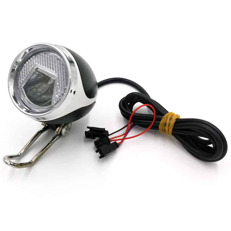 LED-Scheinwerfer mit Hupe – Weiß (12–60 V)