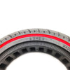 9,2x2 Zoll Vollgummi Reifen Rote Streifen