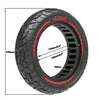 9,5x2,5 Niu Vollgummi Offroad Reifen