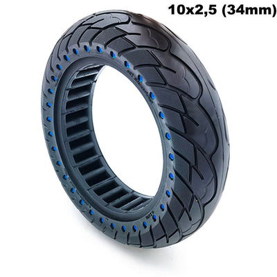 10x2.50 Vollgummi Reifen 34mm