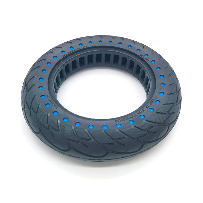 10x2.125 Vollgummi Reifen - Blaue Punkte