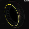 9,2x2 Zoll Vollgummi Reifen Fluoreszierend