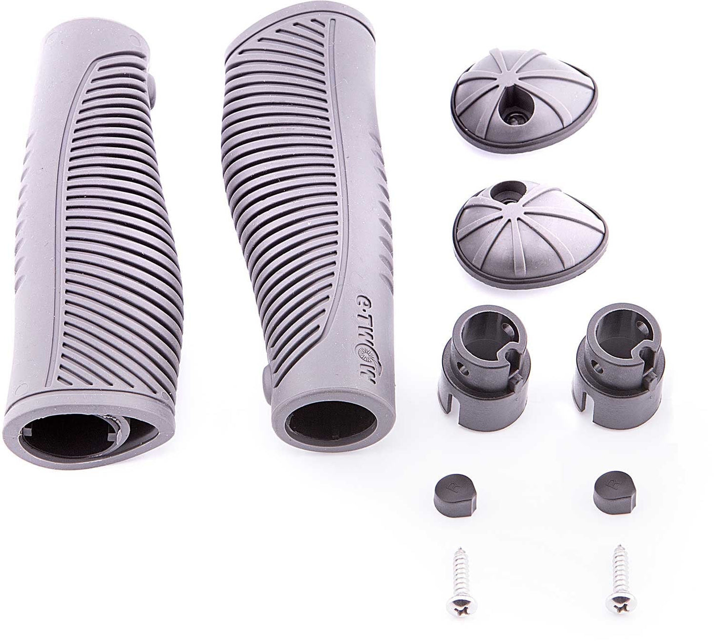 E-Twow Lenkergriffe (10-teiliges Set) Grau