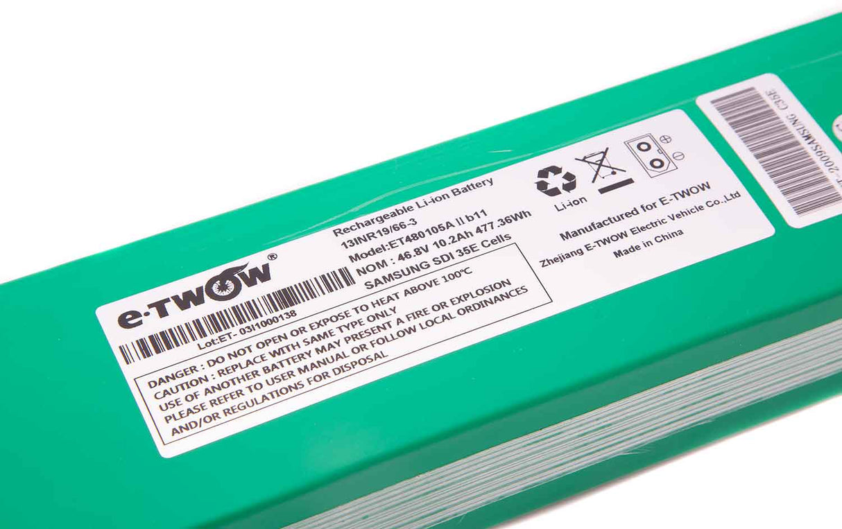 E-TWOW SXT GT Lithium-Ionen-Akku 46,8V / 10,2Ah