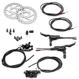 NUTT Hydraulisches Scheibenbremsen-Set vorne + hinten
